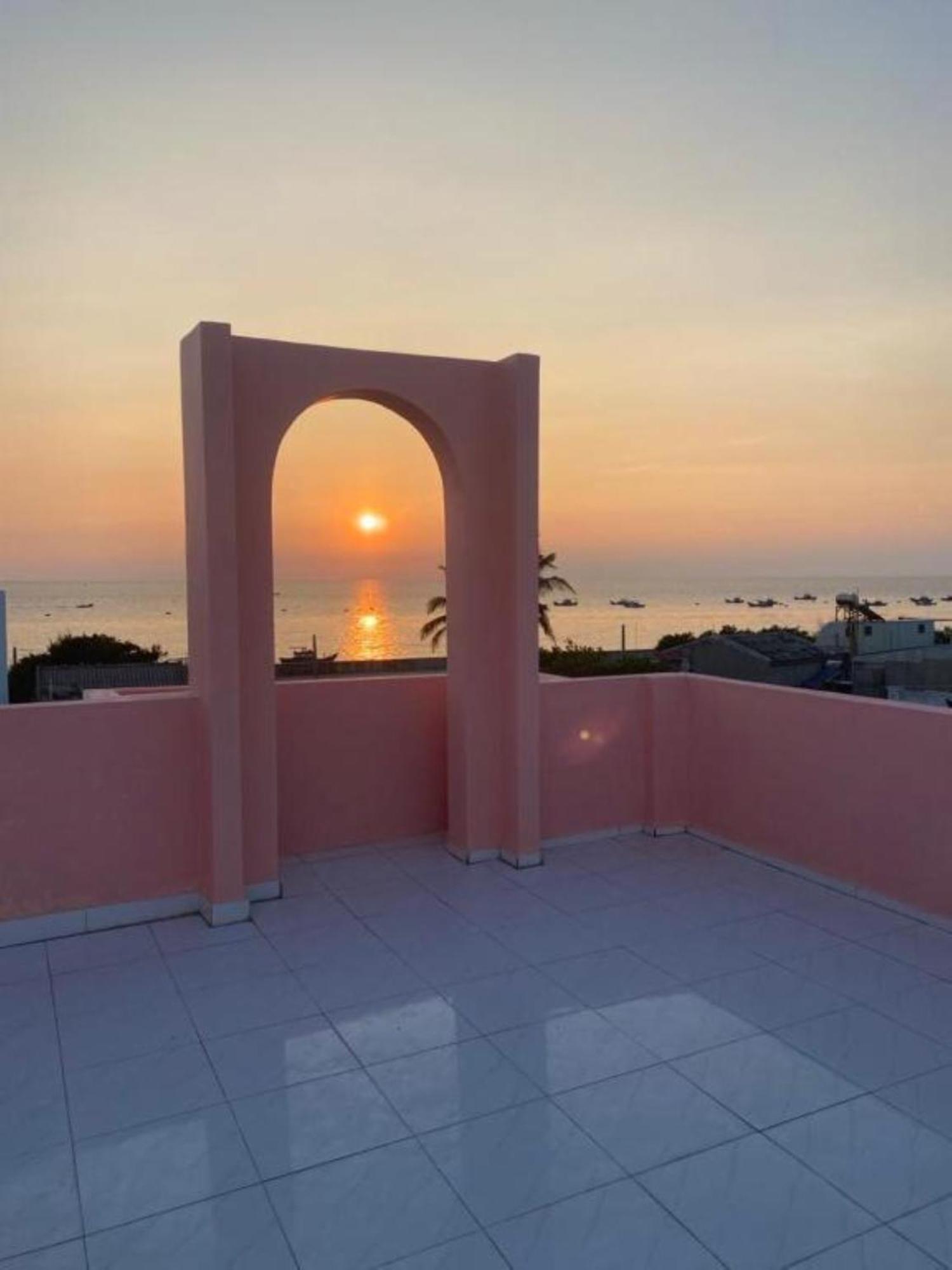 Pink Sea Villa Cu Lao Thu Exteriör bild