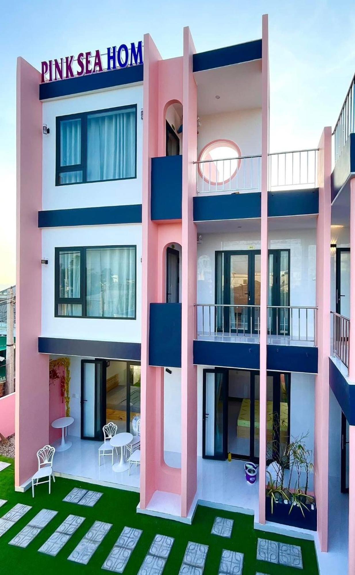 Pink Sea Villa Cu Lao Thu Exteriör bild